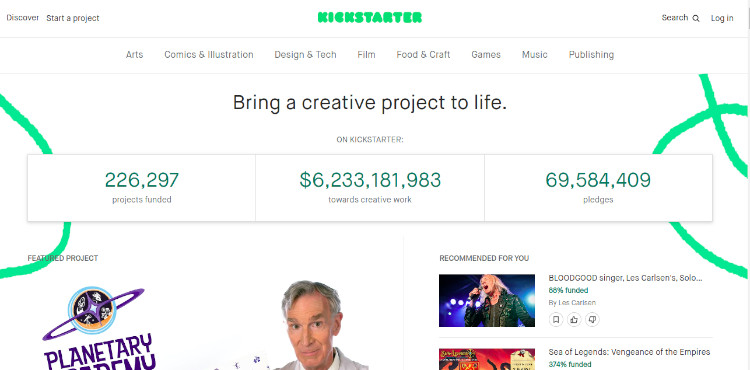 kickstarter